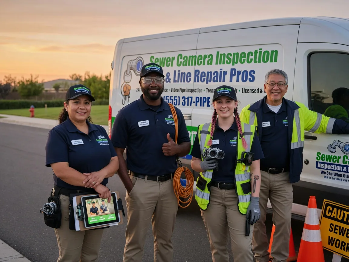 Sewer Line Repair company in Foss, OK