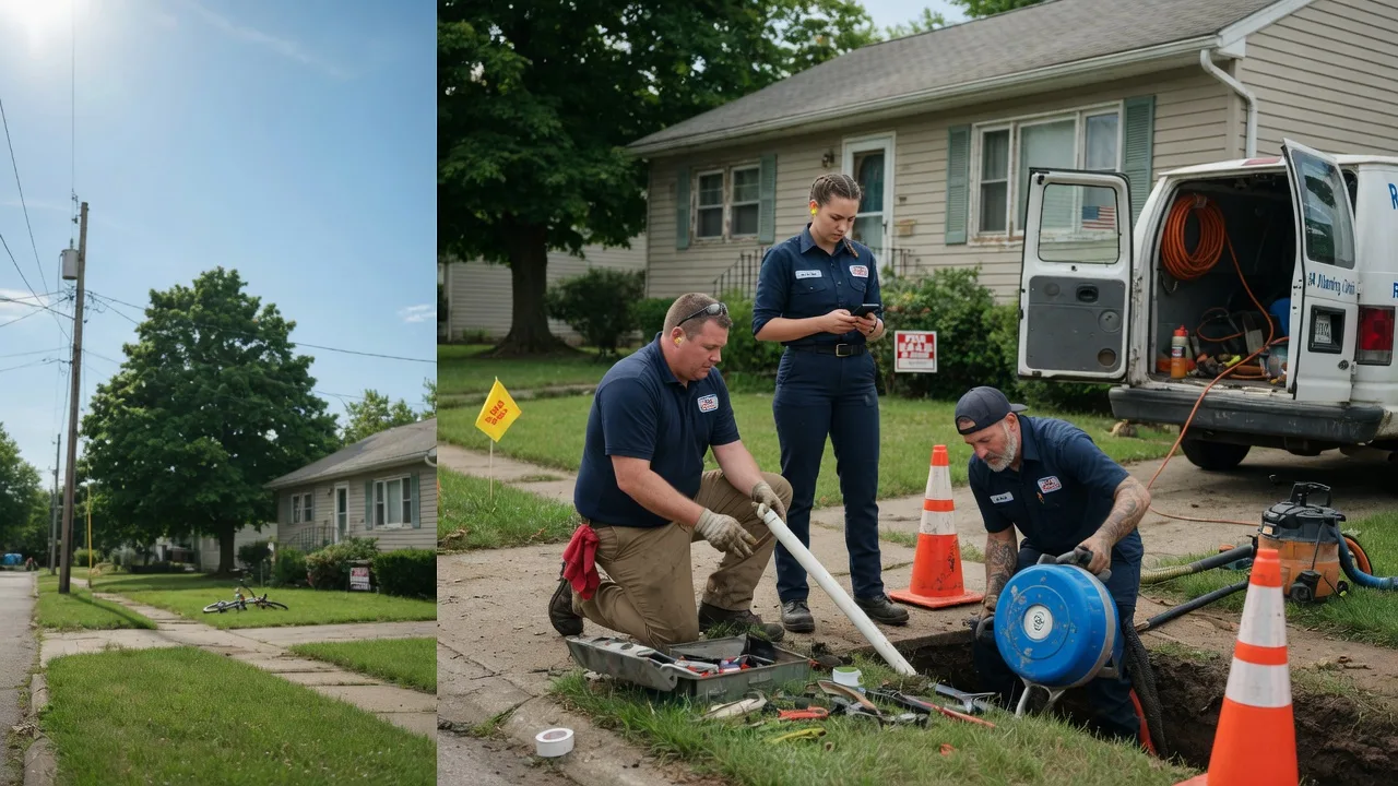 Sewer Line Repair in Foss, OK near me